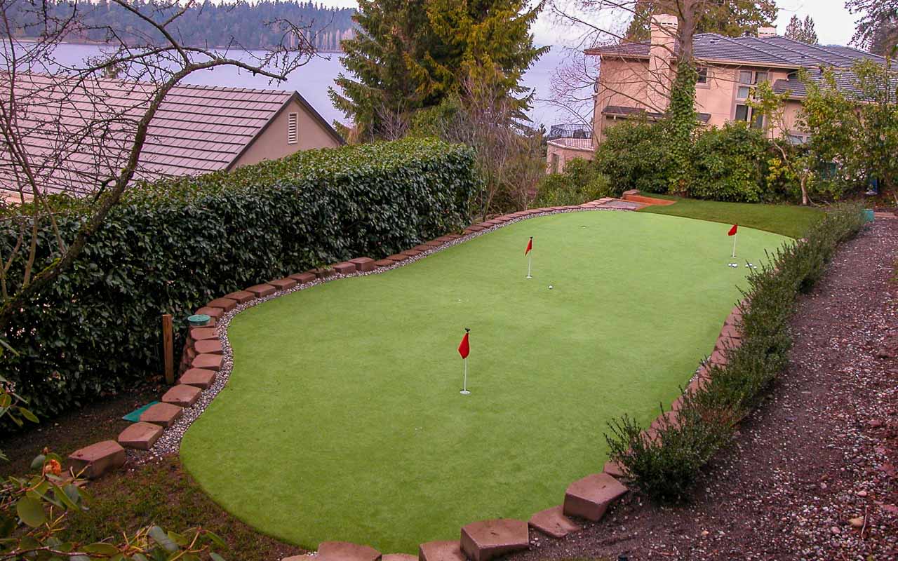 Putting Green Installation Bear Creek